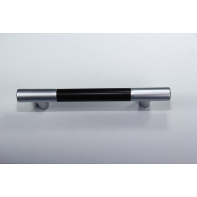 5534 Ручка С15 (96 мм) металлик + дуб Венге